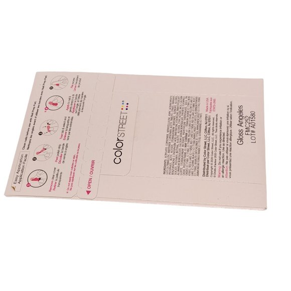 New Unopened Color Street Nail Strips - Solid Neon Pink - Picture 2 of 2